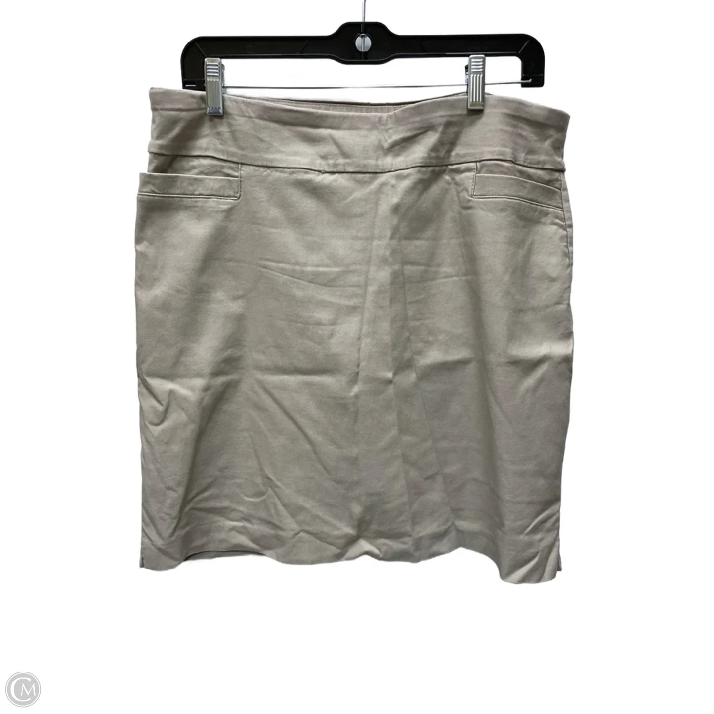 Skort By Kim Rogers In Tan, Size: 14