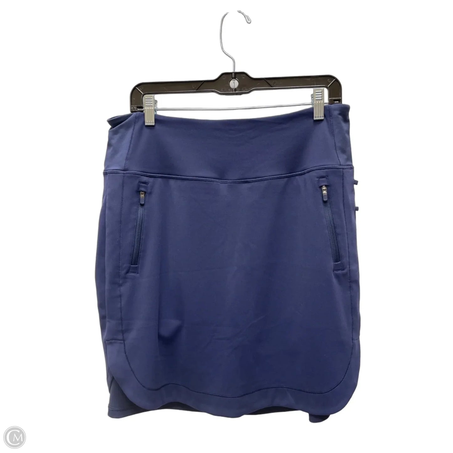 Athletic Skort By Athleta In Navy, Size: L