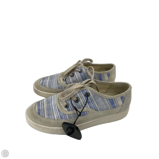Shoes Sneakers By Zodiac In Blue & Tan, Size: 8