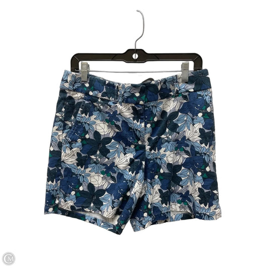 Shorts By Loft In Floral Print, Size: 4