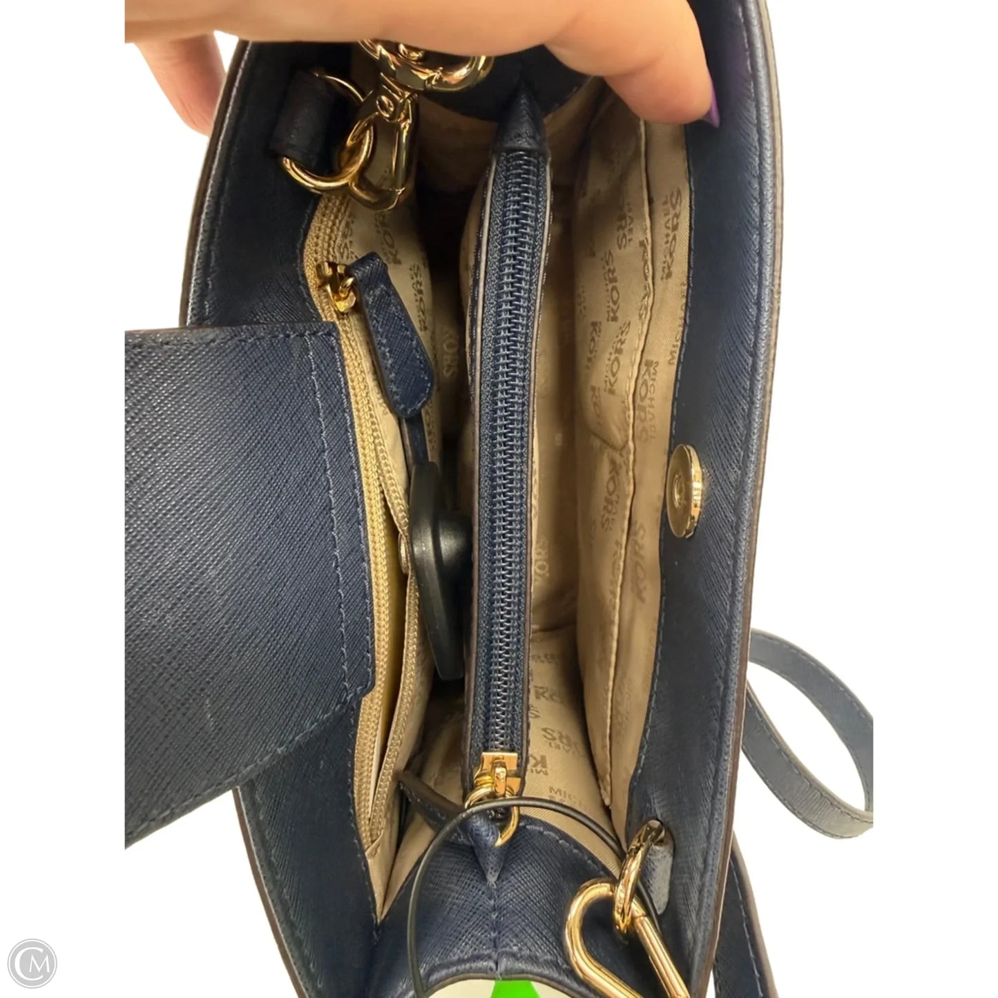 Crossbody Designer By Michael Kors, Size: Medium