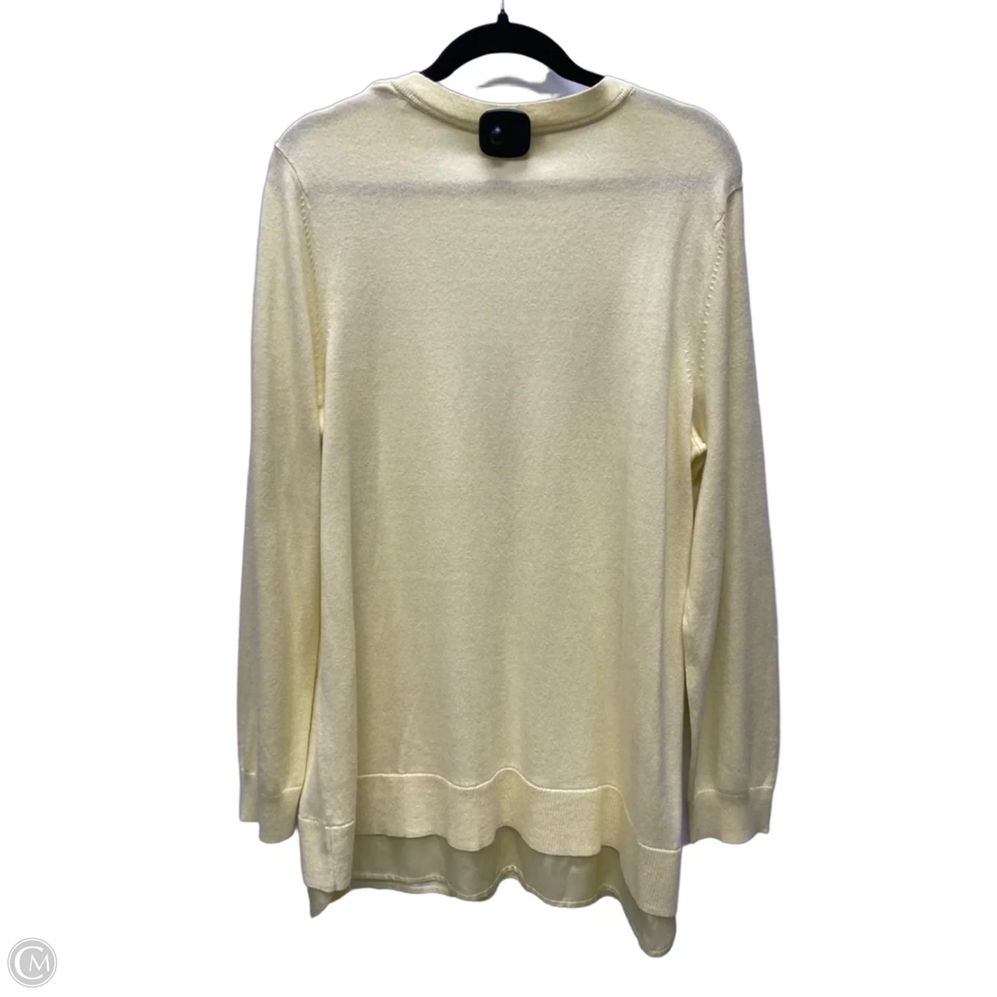 Sweater By J. Jill In Yellow, Size: L