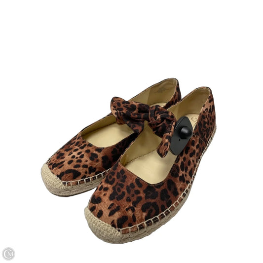 Shoes Flats By Jessica Simpson In Animal Print, Size: 10
