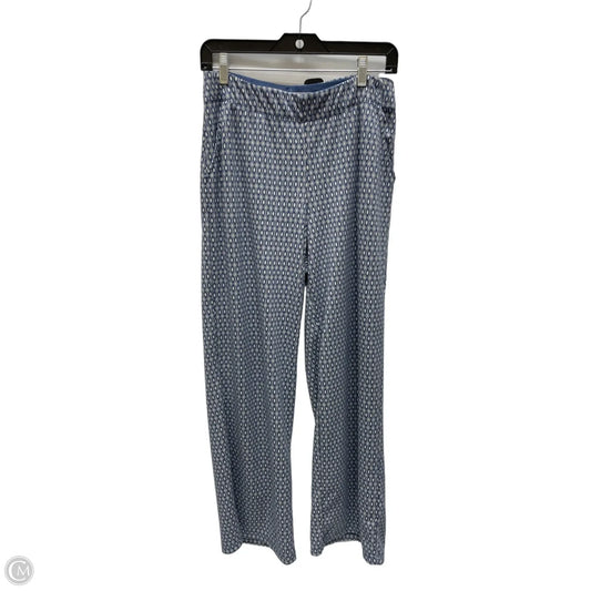 Pants Wide Leg By Max Studio In Blue & Cream, Size: 12