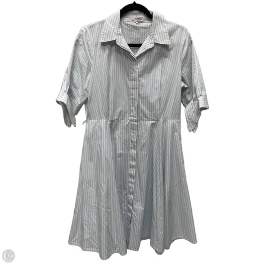 Dress Work By Calvin Klein In Striped Pattern, Size: M