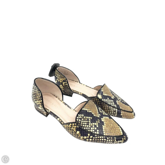 Shoes Flats By Preston And New York In Snakeskin Print, Size: 6