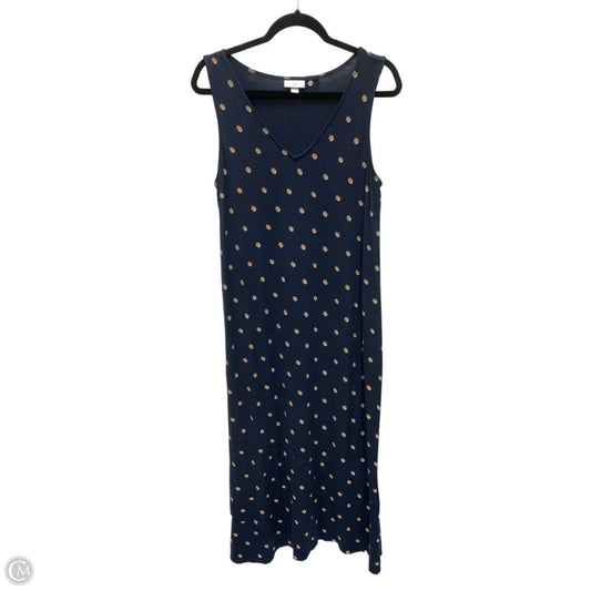 Dress Casual Maxi By J. Jill In Polkadot Pattern, Size: S