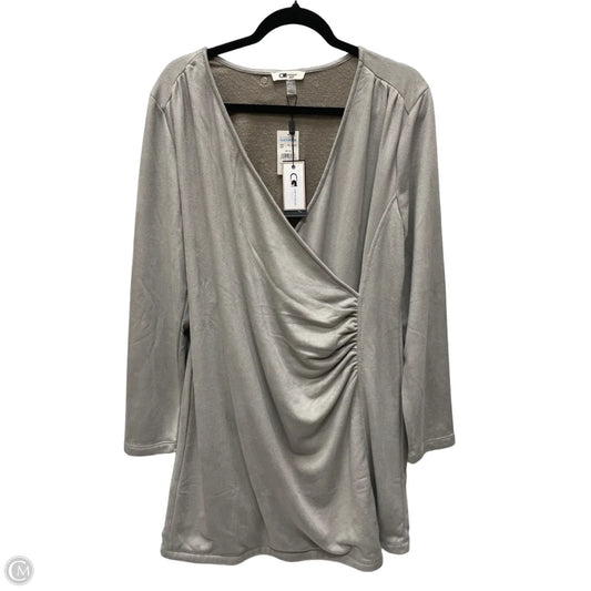 Dress Casual Short By Cable And Gauge In Taupe, Size: Xl
