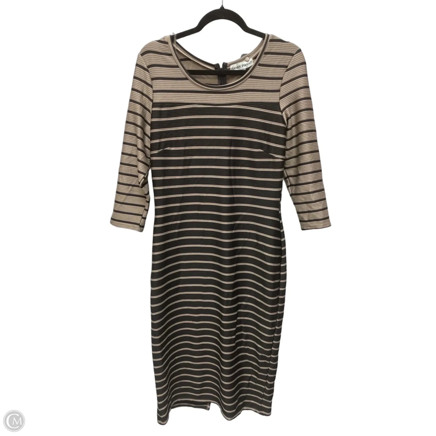 Dress Casual Short By Almost Famous In Striped Pattern, Size: L