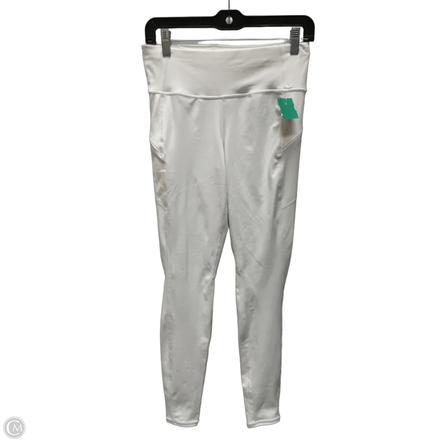 Athletic Leggings By Athleta In Cream, Size: S