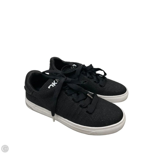 Shoes Sneakers By Dkny In Black & White, Size: 9.5