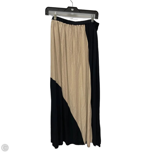Skirt Midi By Worthington In Black & Tan, Size: 12