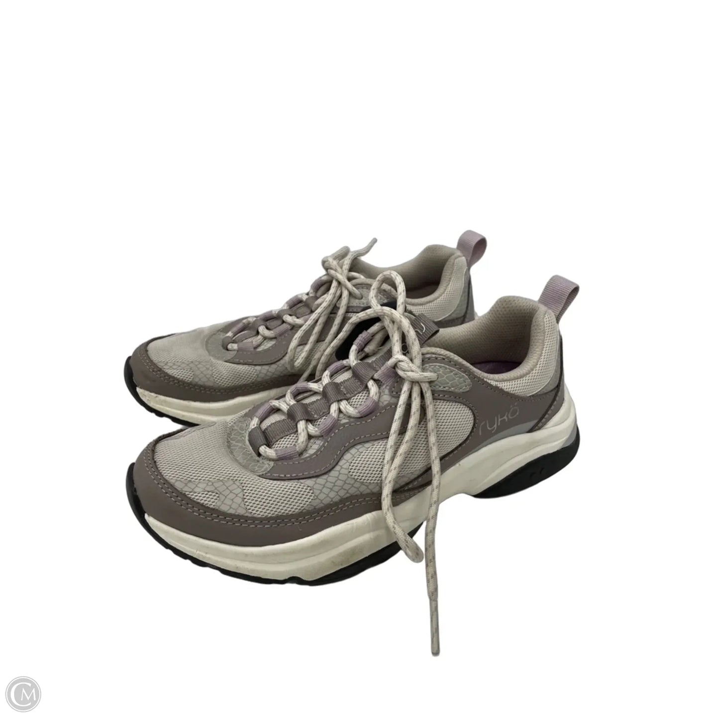 Shoes Sneakers By Ryka In Purple & Tan, Size: 6.5