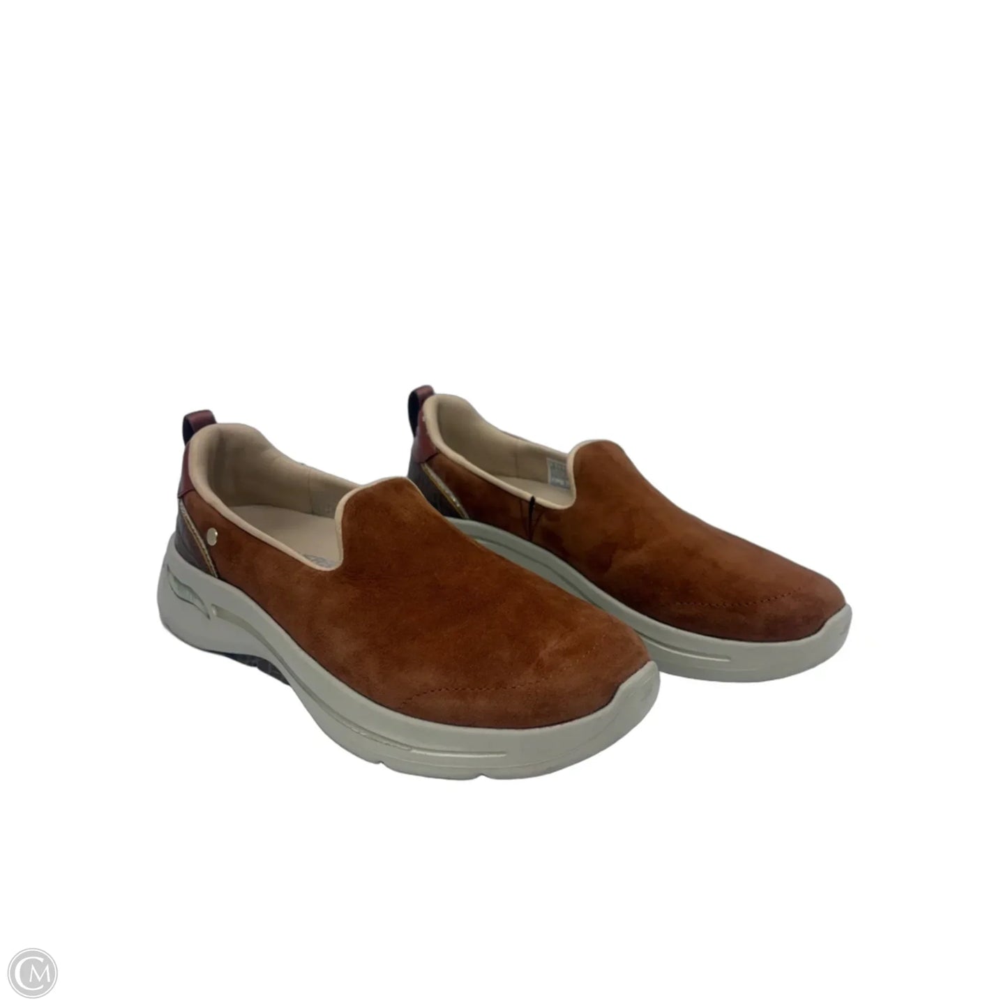 Shoes Sneakers By Skechers In Brown, Size: 6