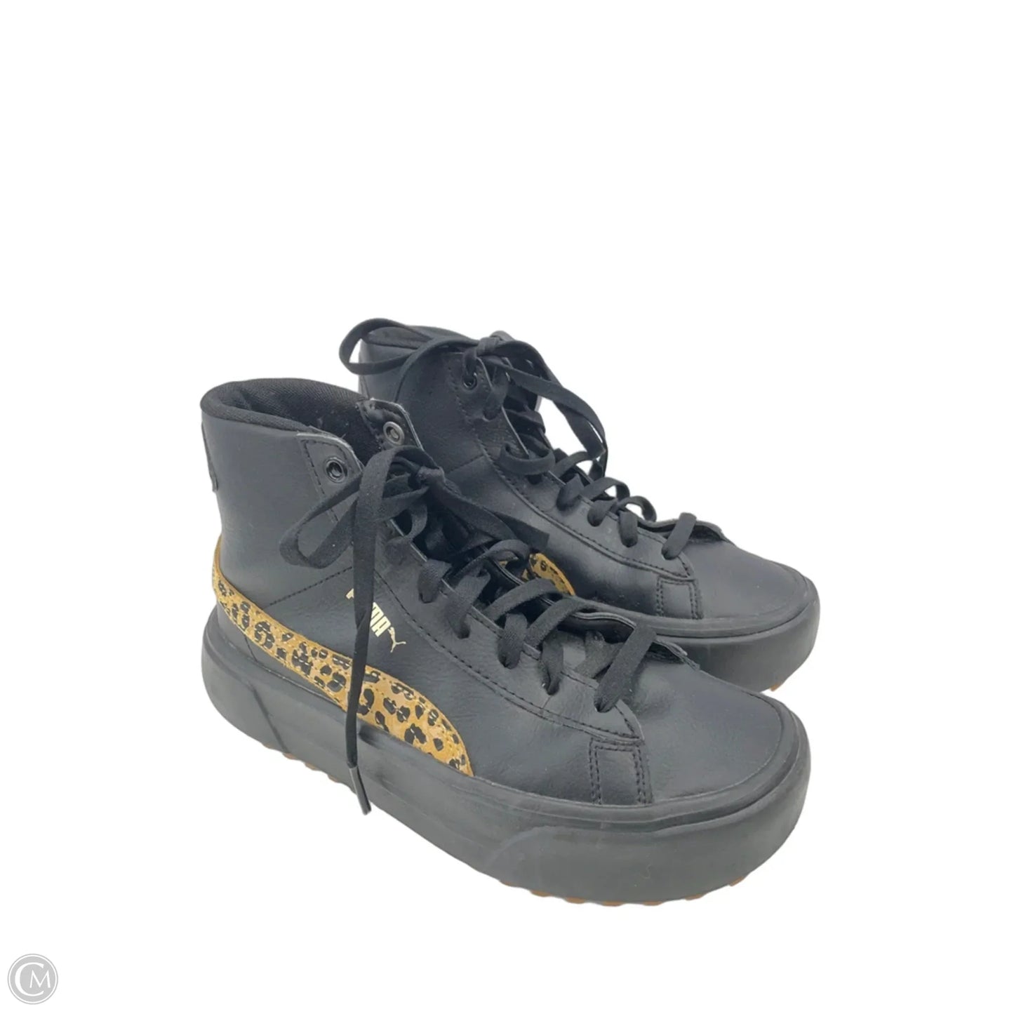 Shoes Sneakers Platform By Puma In Black, Size: 6.5