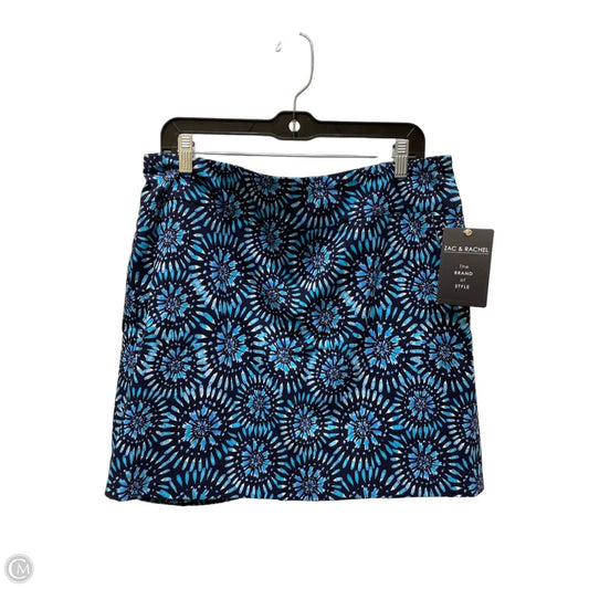 Skort By Zac And Rachel In Geometric Pattern, Size: 16