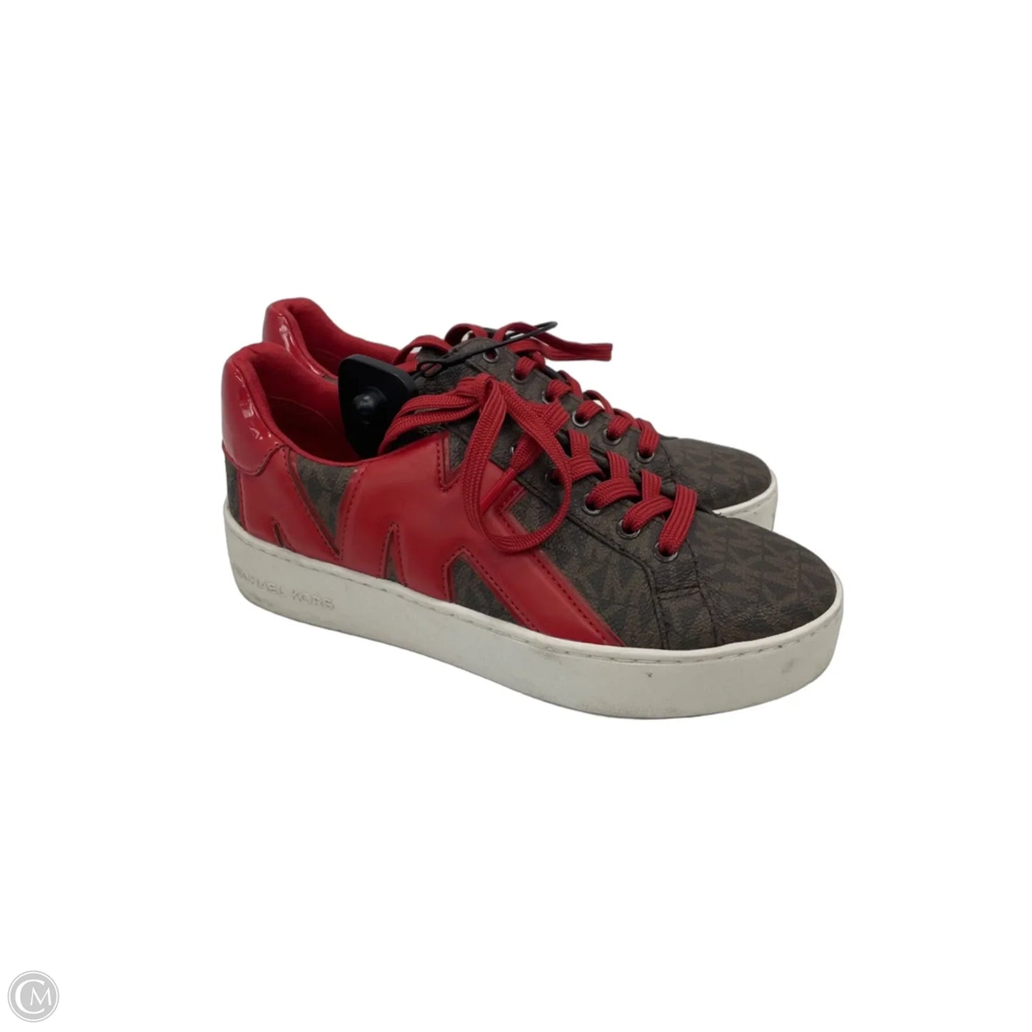 Shoes Designer By Michael Kors In Brown & Red, Size: 6