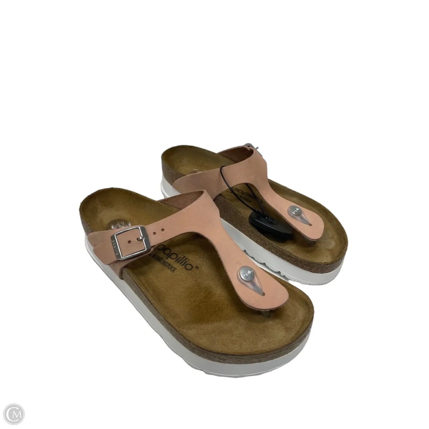 Sandals Heels Platform By Birkenstock In Pink, Size: 6