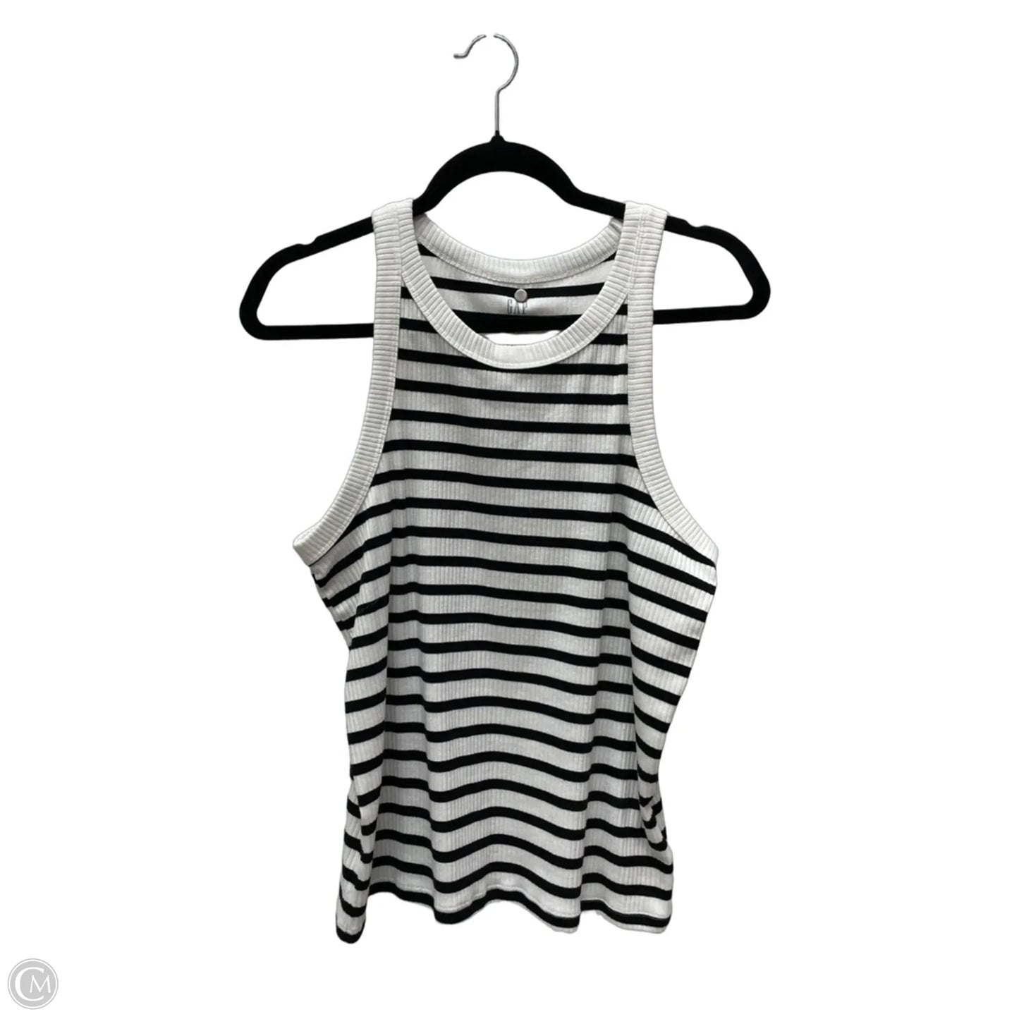 Tank Top By Gap In Striped Pattern, Size: L
