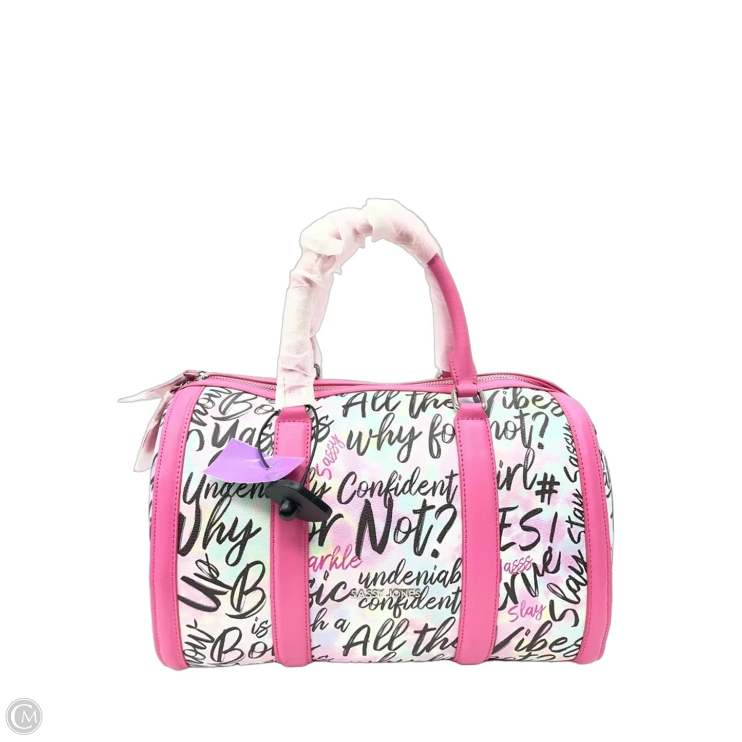 Handbag Leather By Cmb, Size: Large