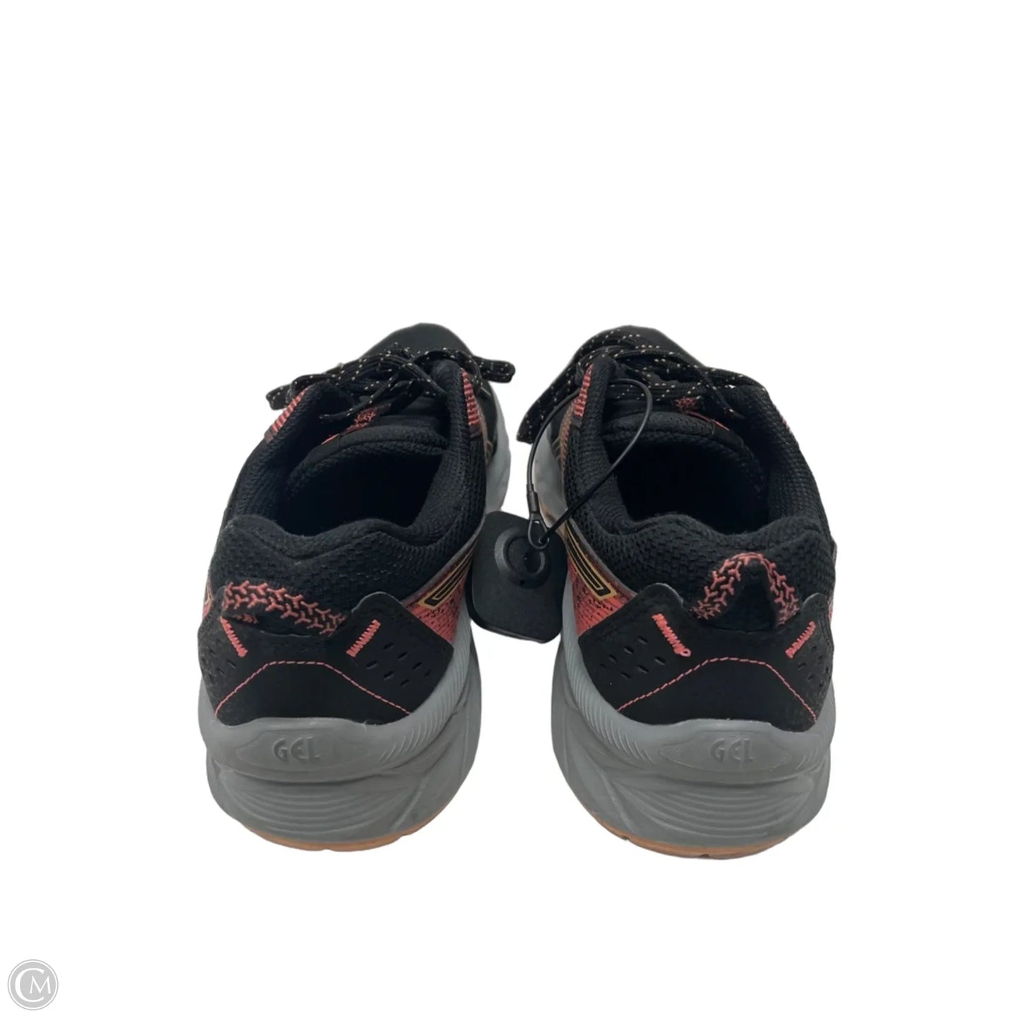 Shoes Athletic By Asics In Black & Pink, Size: 8.5