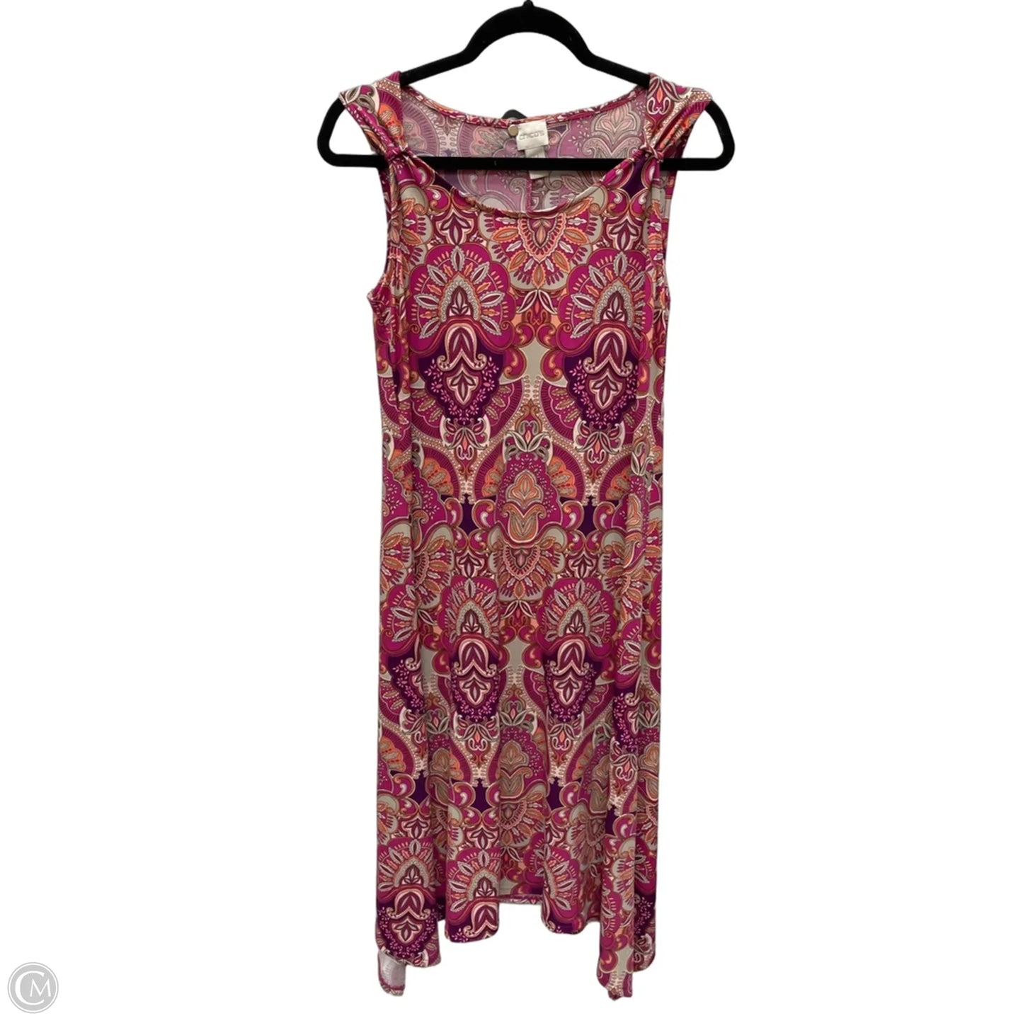 Dress Casual Short By Chicos In Paisley Print, Size: S