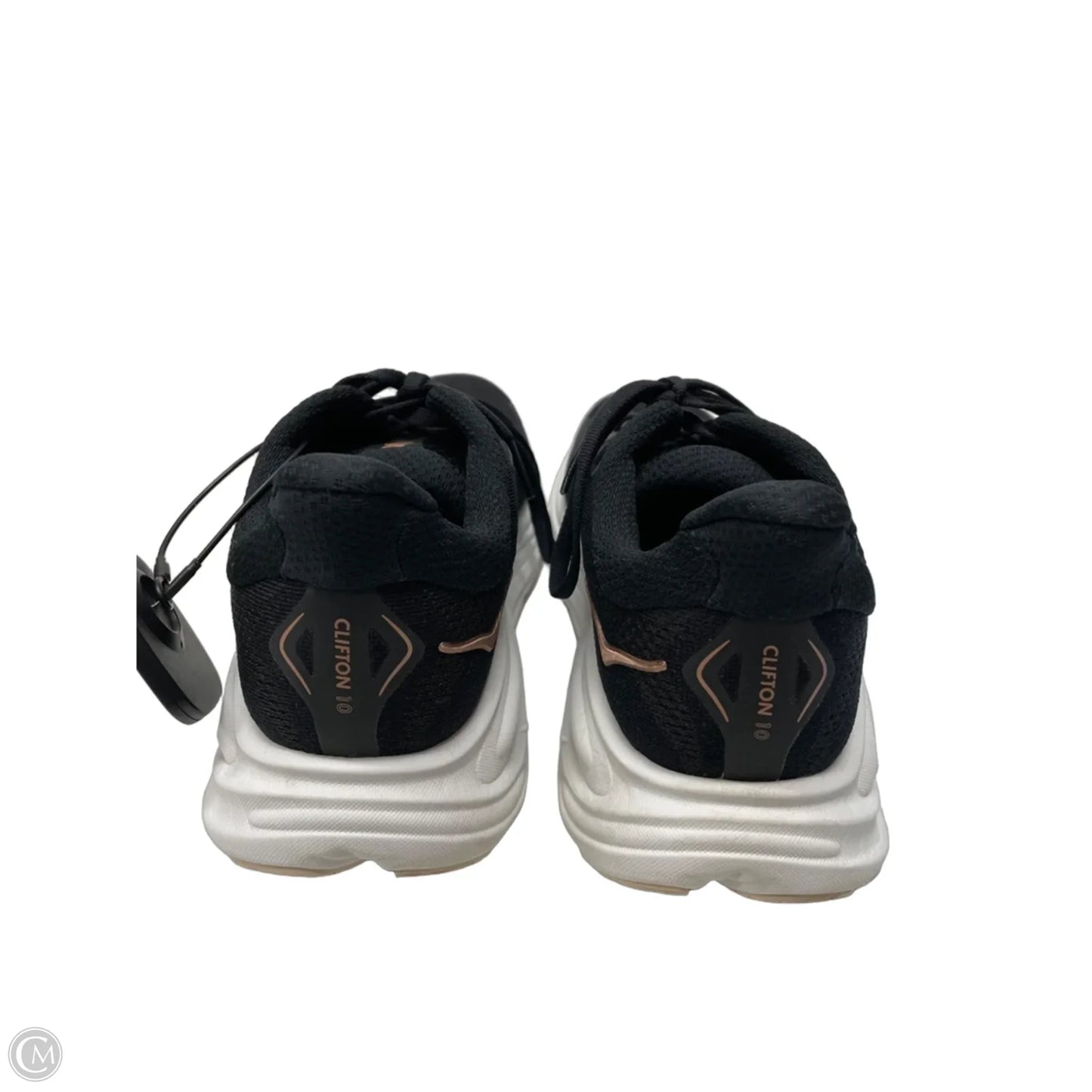 Shoes Athletic By Hoka In Black & White, Size: 7.5