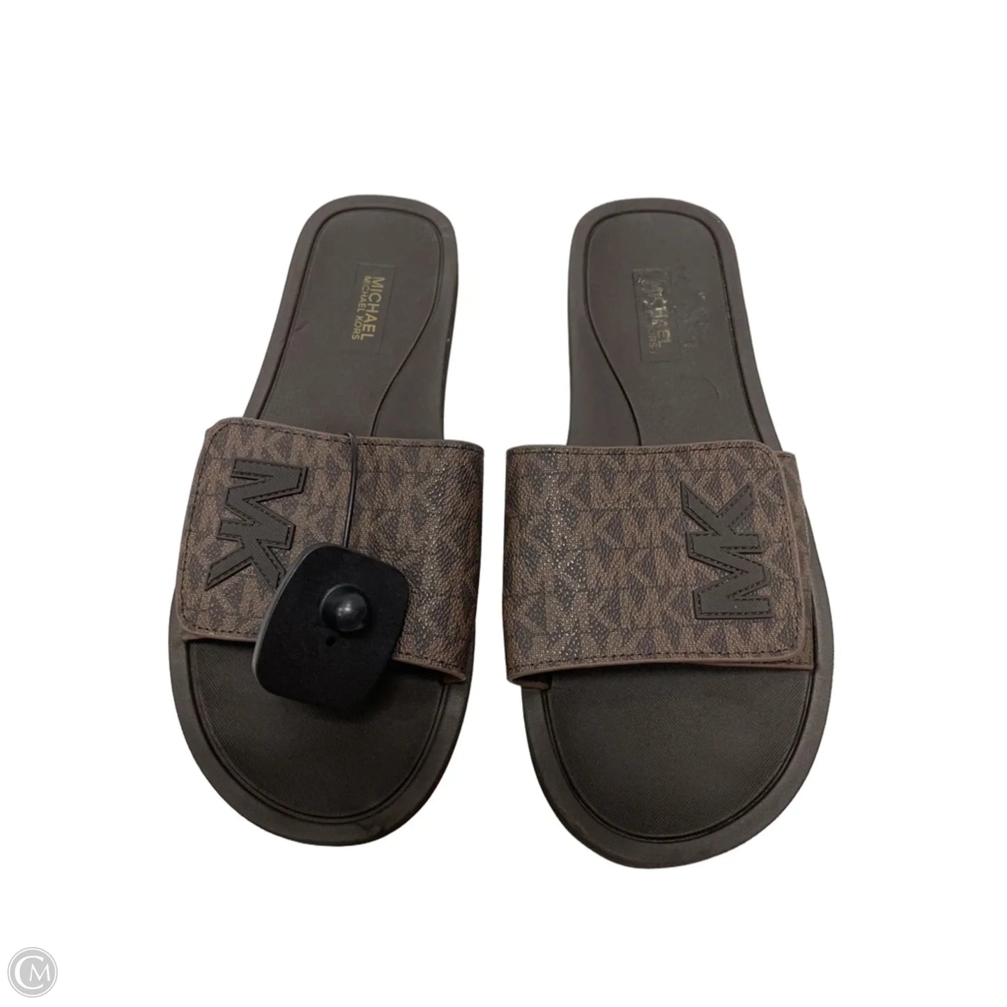 Sandals Designer By Michael Kors In Brown, Size: 9