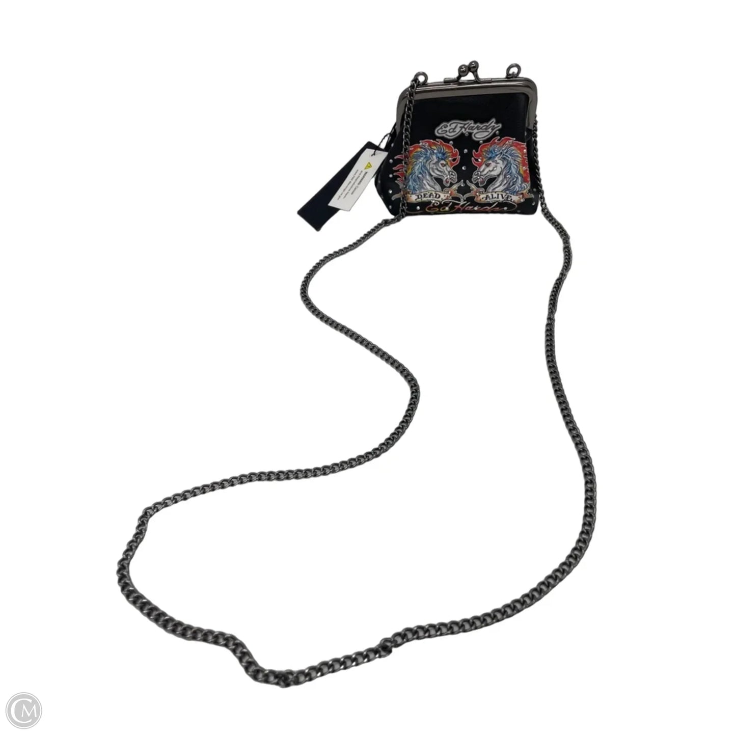 Coin Purse By Ed Hardy, Size: Medium