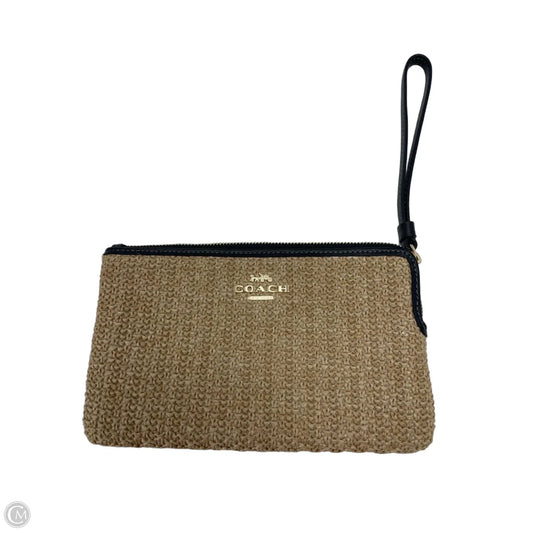 Wristlet Designer By Coach, Size: Medium