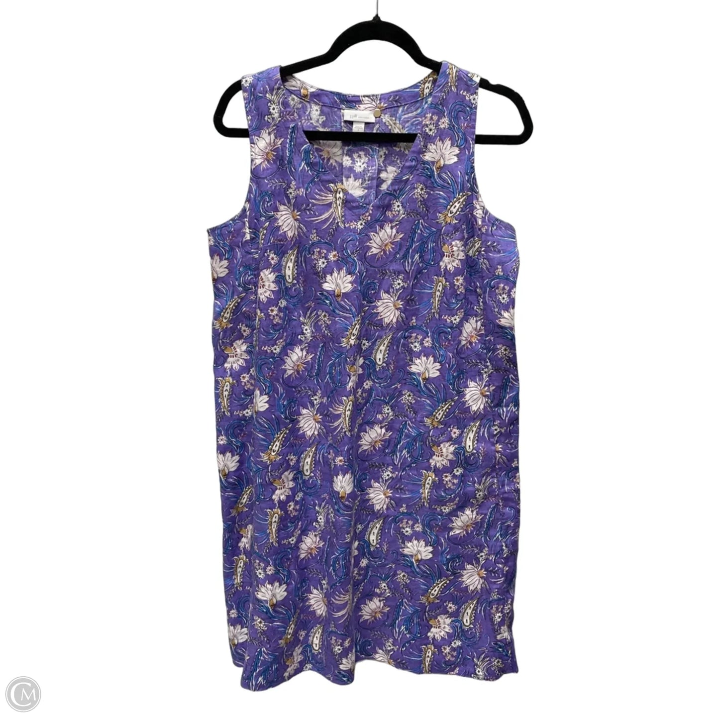 Dress Casual Short By J. Jill In Floral Print, Size: S