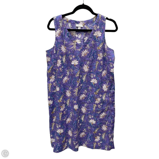 Dress Casual Short By J. Jill In Floral Print, Size: S