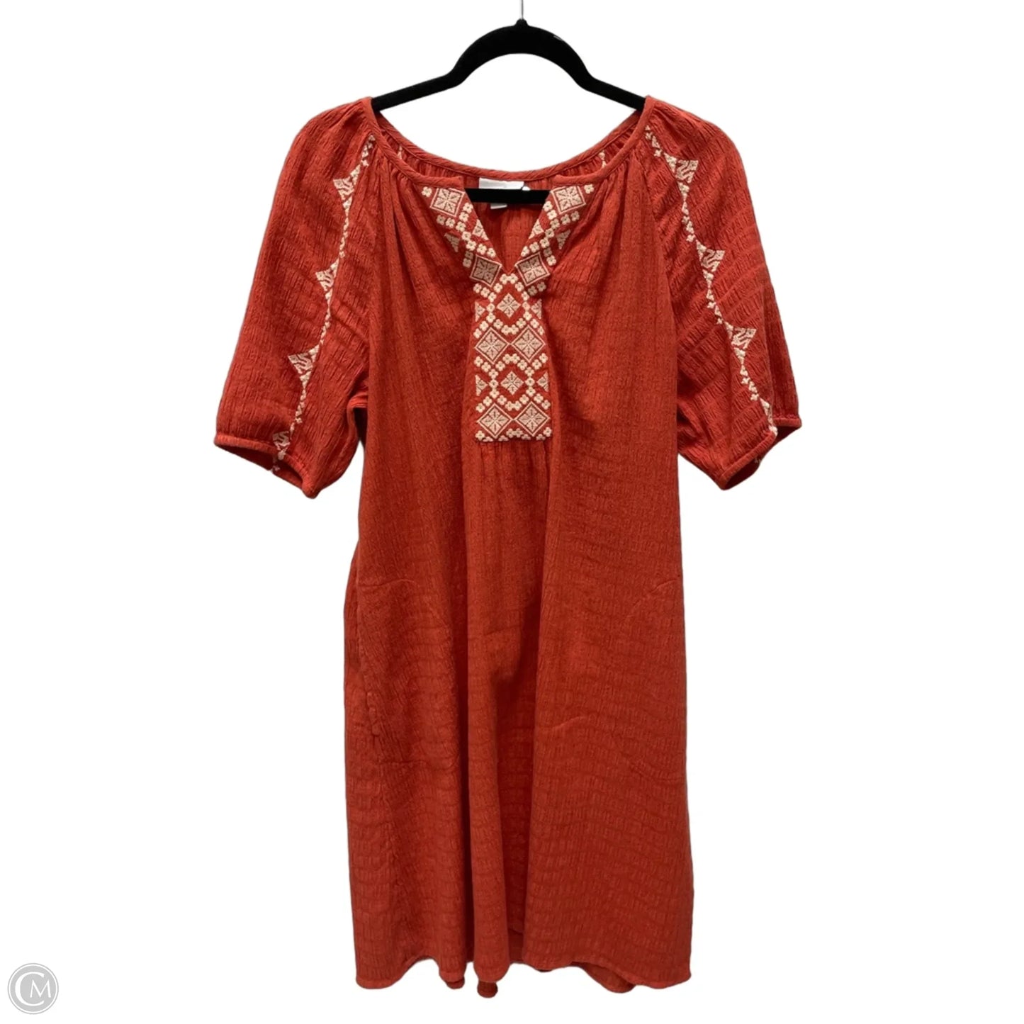 Dress Casual Short By J. Jill In Orange, Size: S