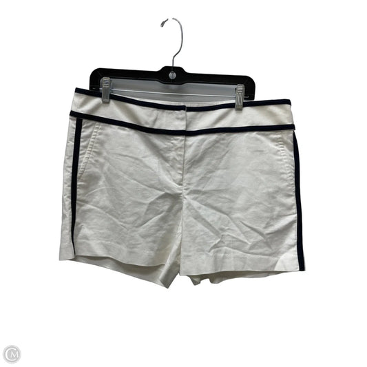 Shorts By Ann Taylor In Cream, Size: 14