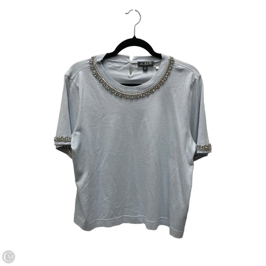 Top Short Sleeve By J. Crew In Blue, Size: M