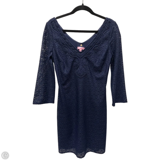 Dress Designer By Lilly Pulitzer In Navy, Size: S