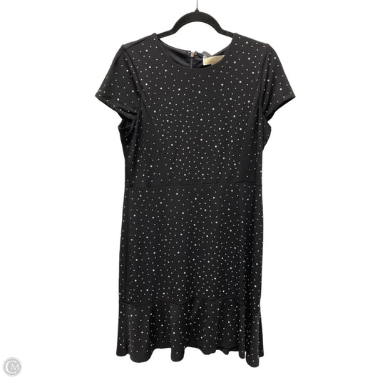 Dress Designer By Michael Kors In Black & White, Size: L