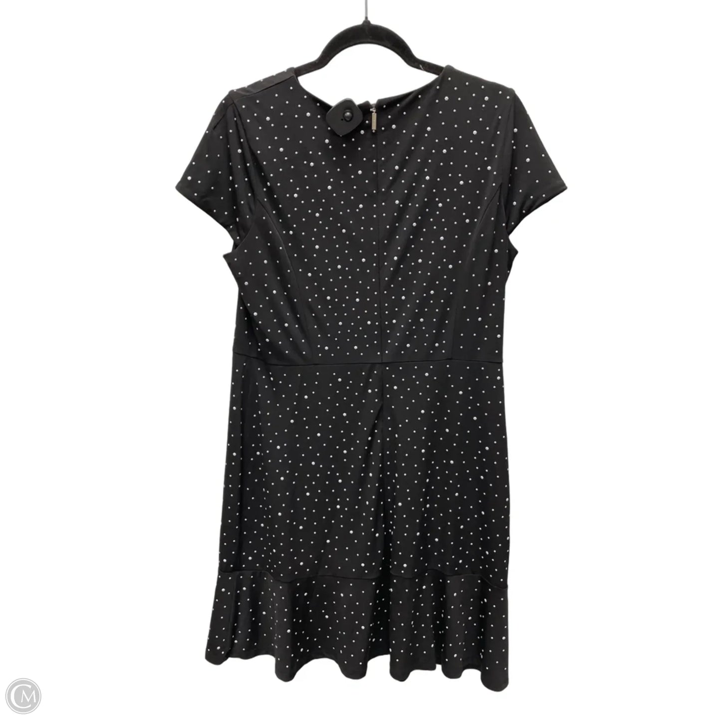 Dress Designer By Michael Kors In Black & White, Size: L