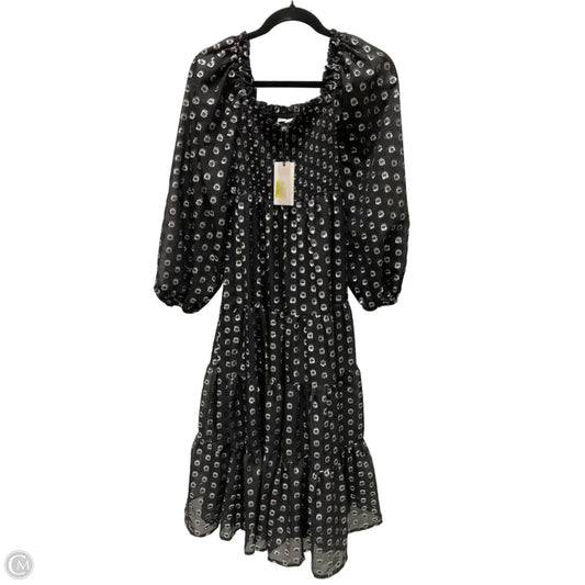 Dress Party Midi By A Loves A In Black & Silver, Size: Xs