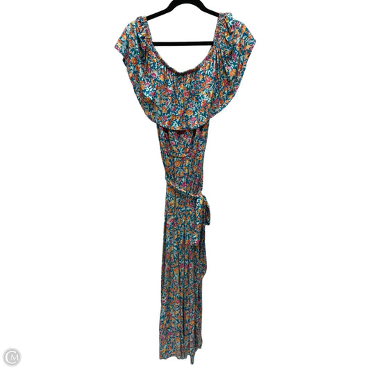 Dress Casual Maxi By Lane Bryant In Floral Print, Size: L
