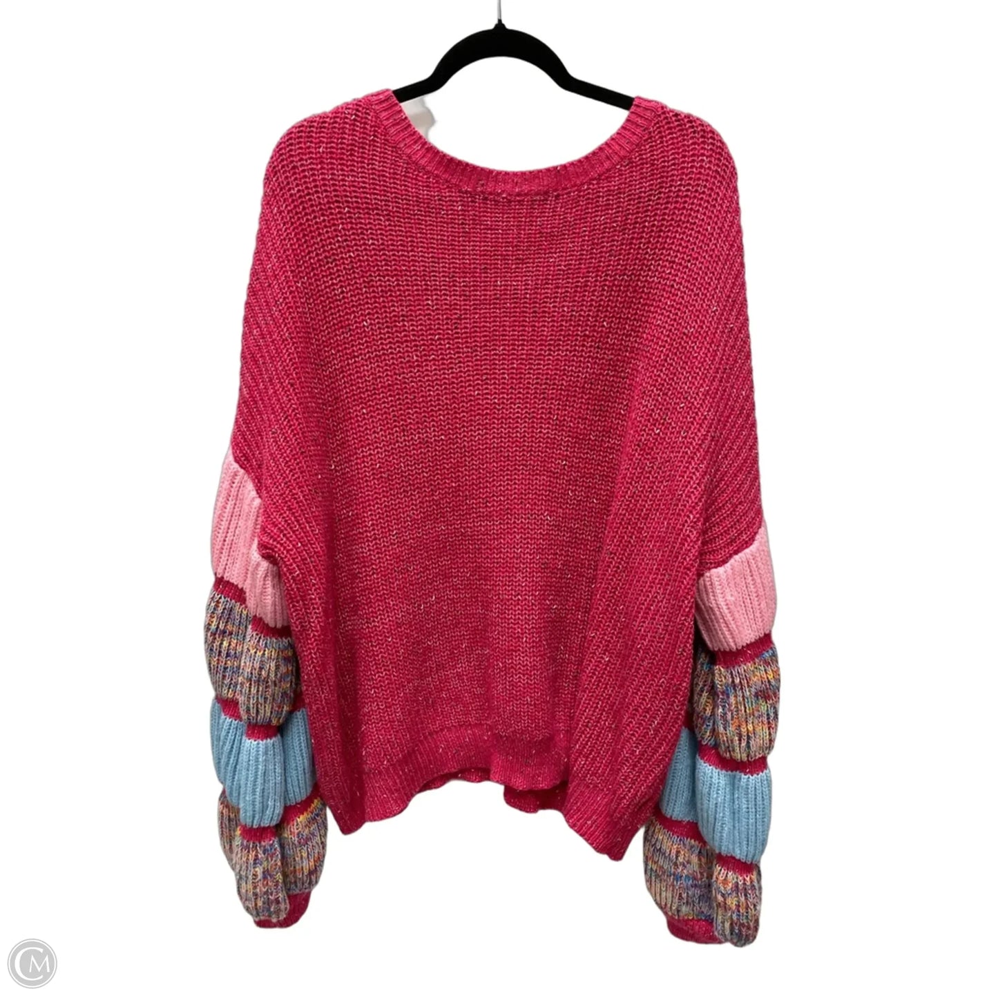 Sweater By Shein In Pink, Size: 3x