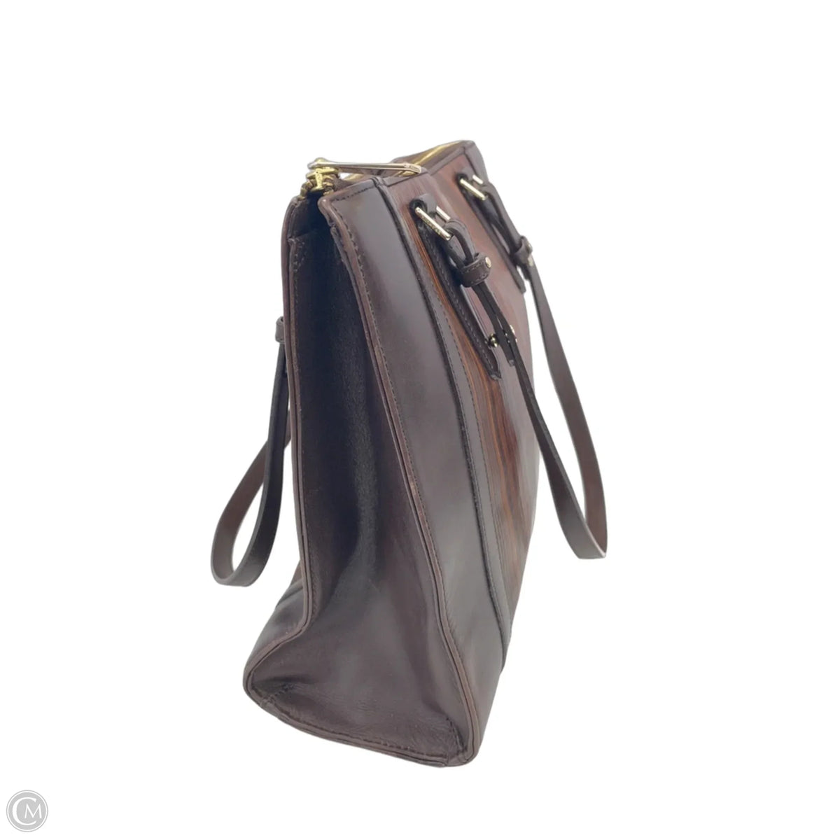 Handbag Designer By Brahmin, Size: Large