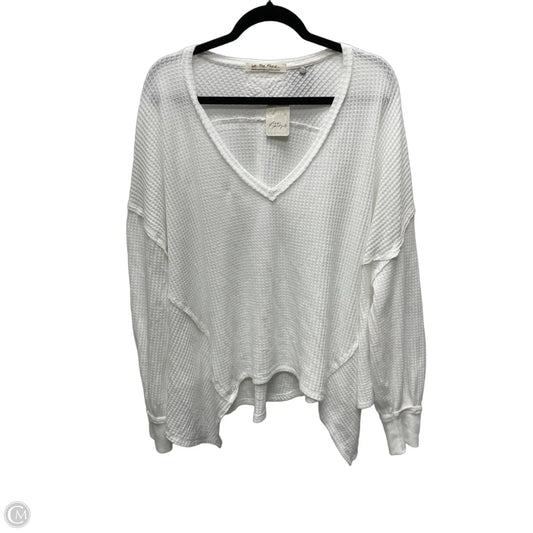 Top Long Sleeve By We The Free In White, Size: M