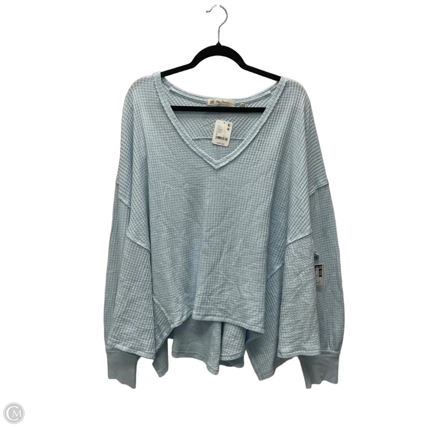 Top Long Sleeve By We The Free In Blue, Size: M