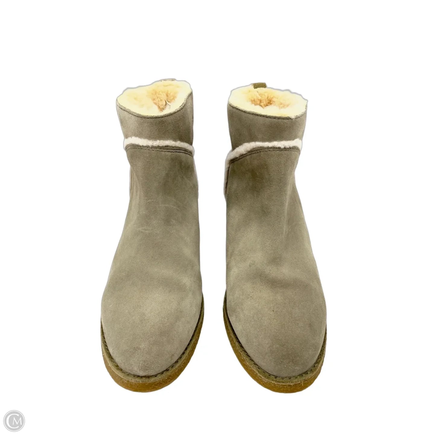 Boots Designer By Ugg In Green, Size: 11