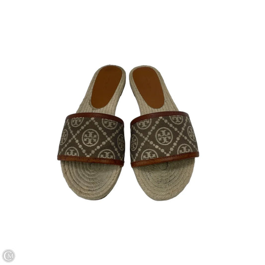 Sandals Designer By Tory Burch In Beige, Size: 8