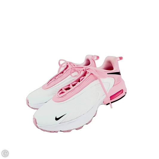 Shoes Athletic By Nike In Pink & White, Size: 8.5