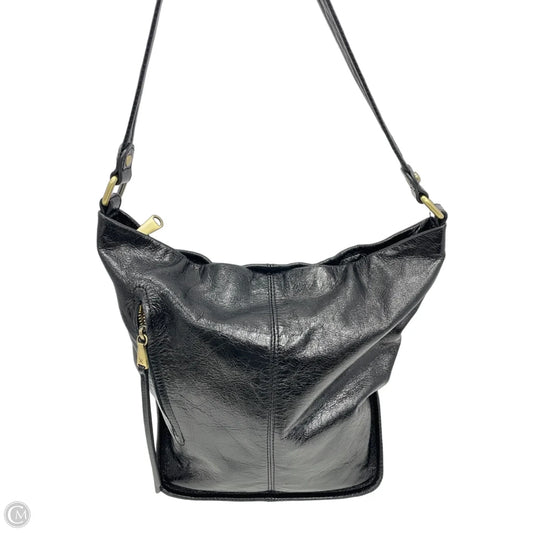 Handbag Leather By Hobo Intl, Size: Medium