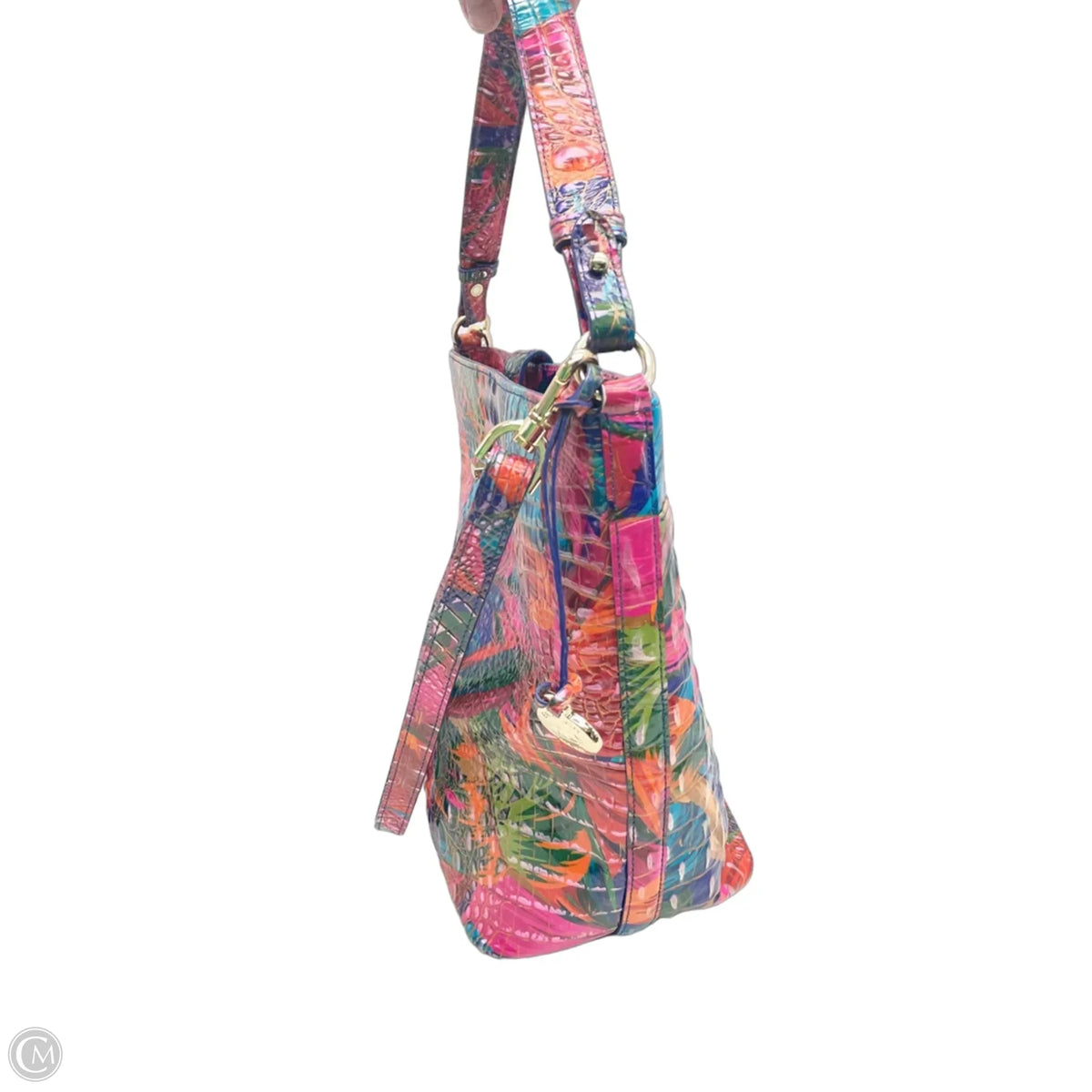 Handbag Designer By Brahmin, Size: Large