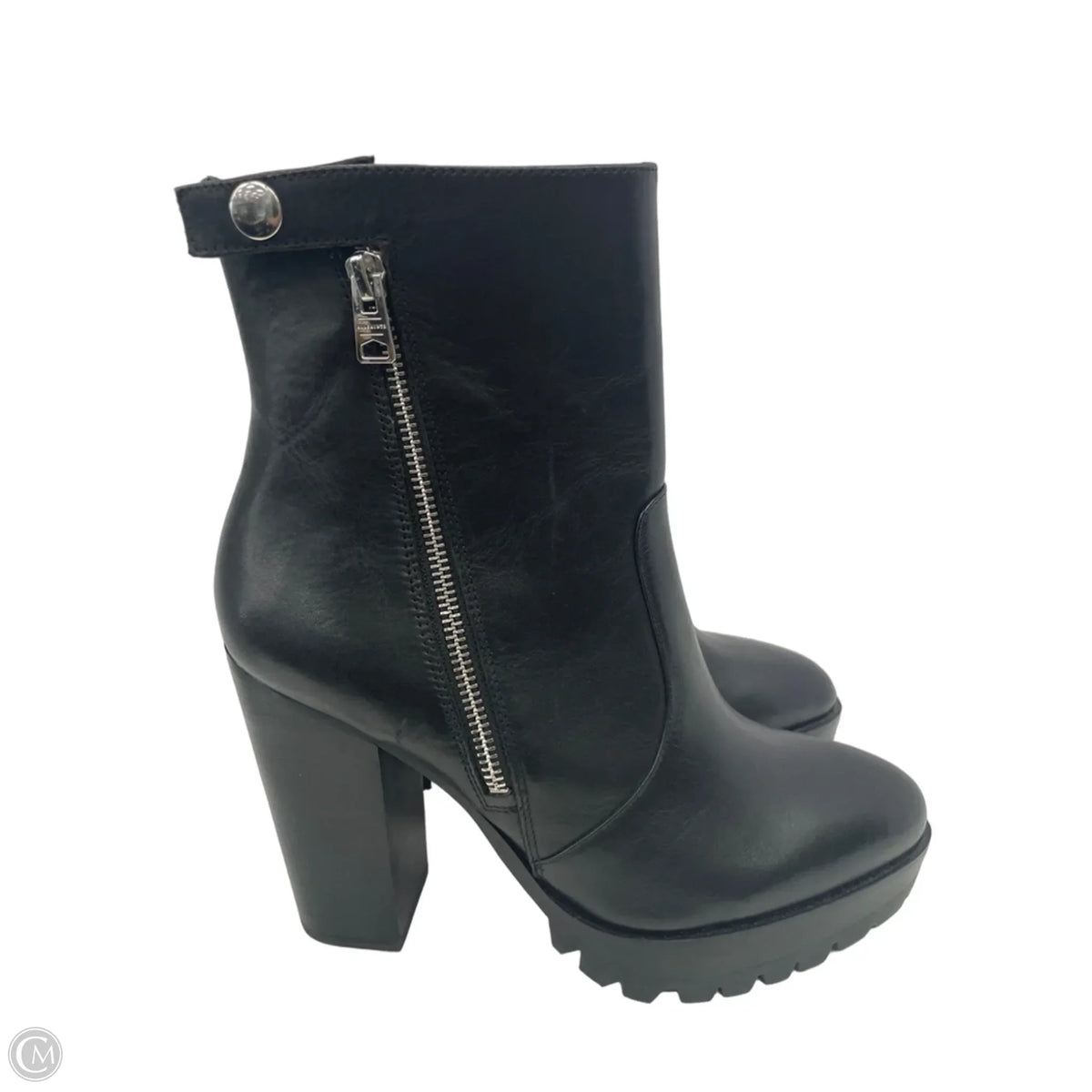 Boots Designer By All Saints In Black, Size: 9